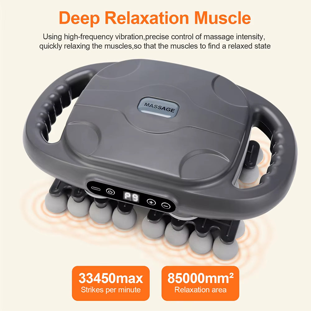 42-Head Deep Tissue Massage Gun