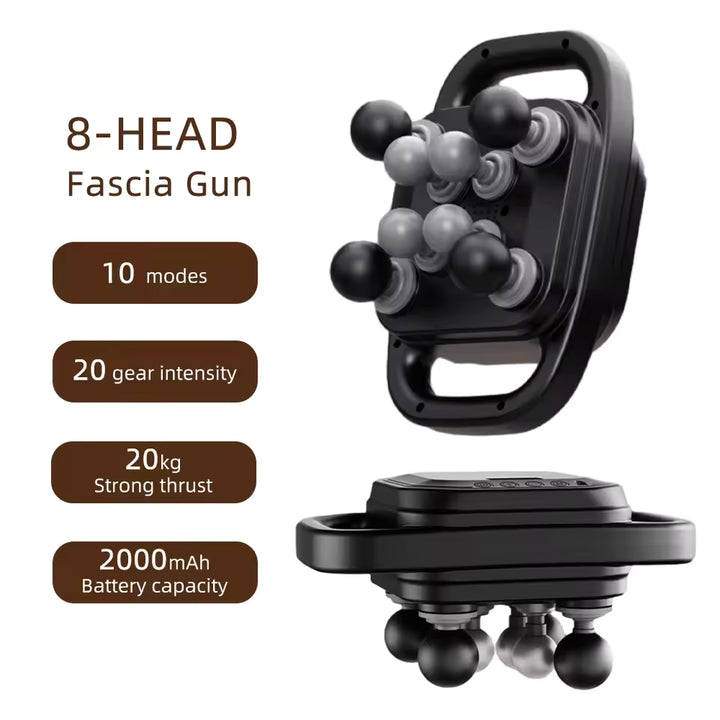 42-Head Deep Tissue Massage Gun