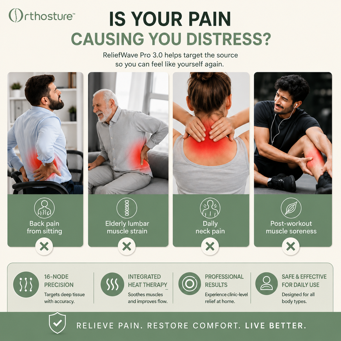 42-Head Deep Tissue Massage Gun