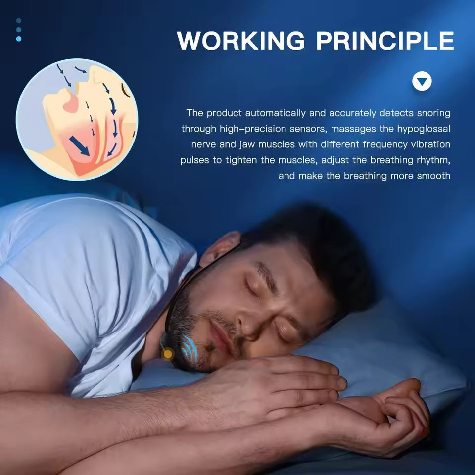 Electric Anti-Snoring Device